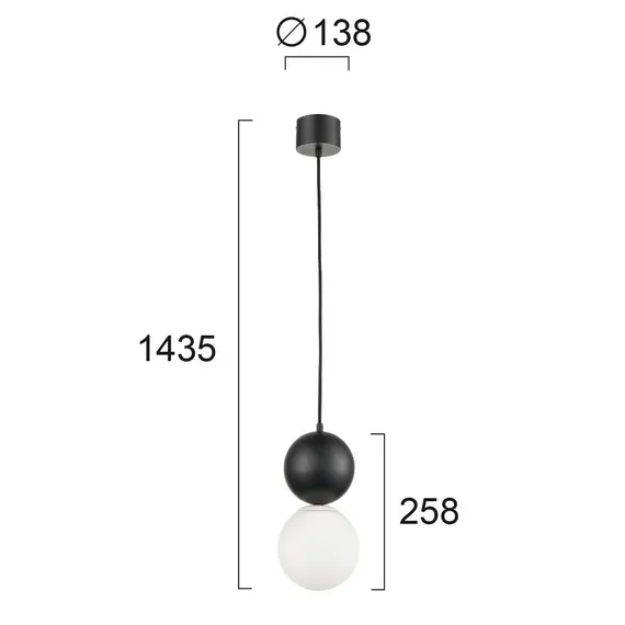 Модерен пендел STONE 4236700 Viokef 1xG9 | Osvetlenieto.bg