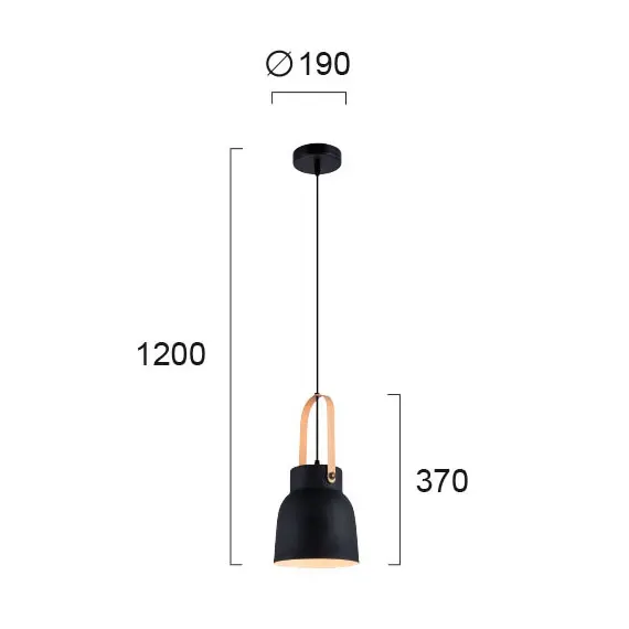 Пендел CARLA 4231501 Viokef 1xE27 | Osvetlenieto.bg