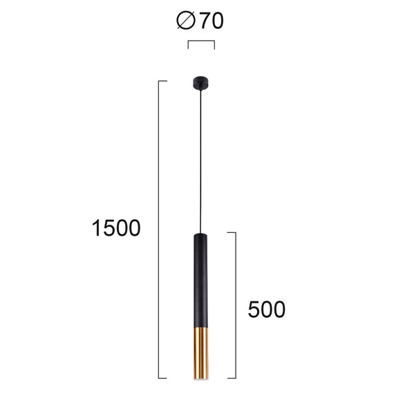 Пендел MAX 4236600 Viokef 1xGU10 | Osvetlenieto.bg