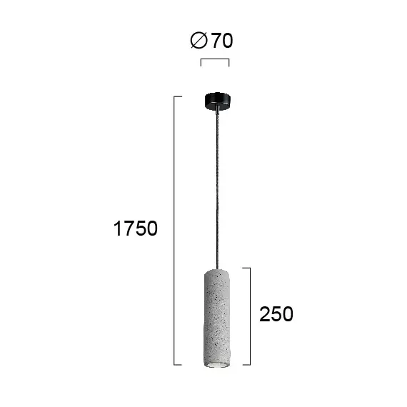 Пендел PHENIX 4210000 Viokef 1xGU10 | Osvetlenieto.bg