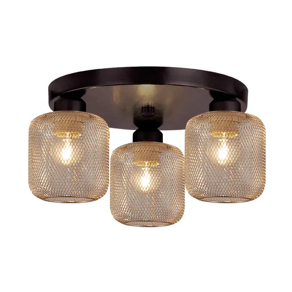 Плафон LOREN 4165300 Viokef 3xE27 | Osvetlenieto.bg