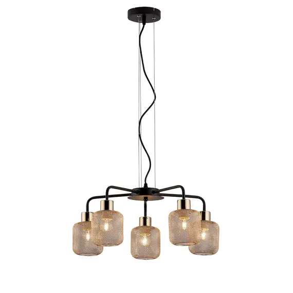 Полилей LOREN 4165500 Viokef 5xE27 | Osvetlenieto.bg