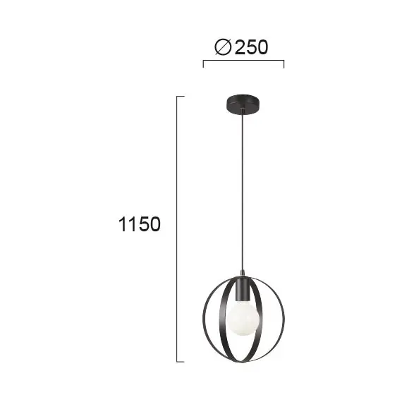 Полилей Malou 4233700 Viokef 1xE27 | Osvetlenieto.bg