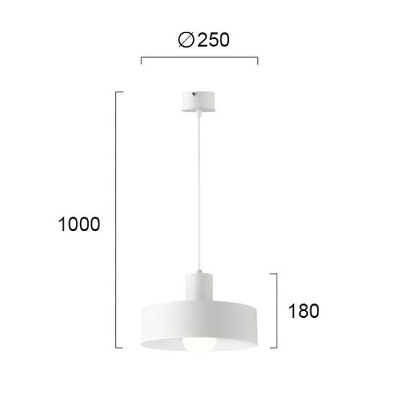 Полилей Norton 4184900 Viokef 1xE27 | Osvetlenieto.bg
