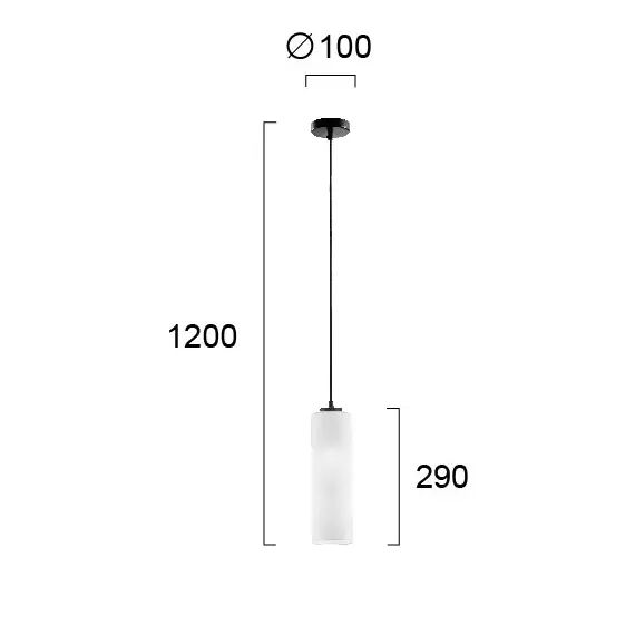Полилей TEXAS 3091600 Viokef 1xE27 | Osvetlenieto.bg