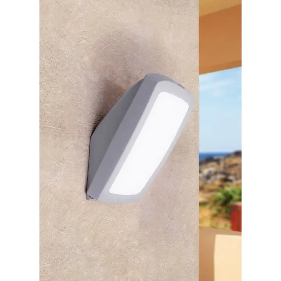 Аплик Germana Fumagalli сив 1xE27 IP66 | Osvetlenieto.bg