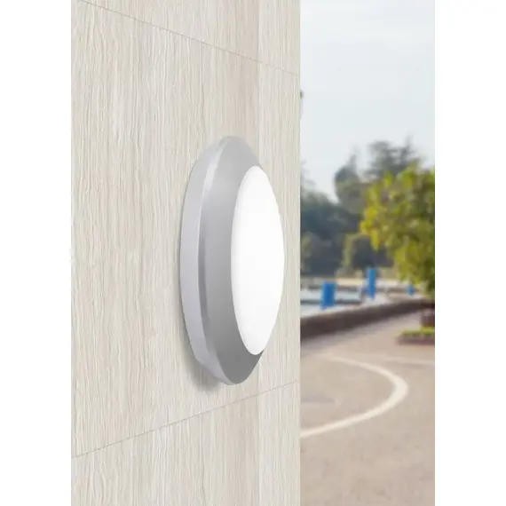 Фасаден Плафон Berta Fumagalli сив 1xE27 E27 IP66 | Osvetlenieto.bg