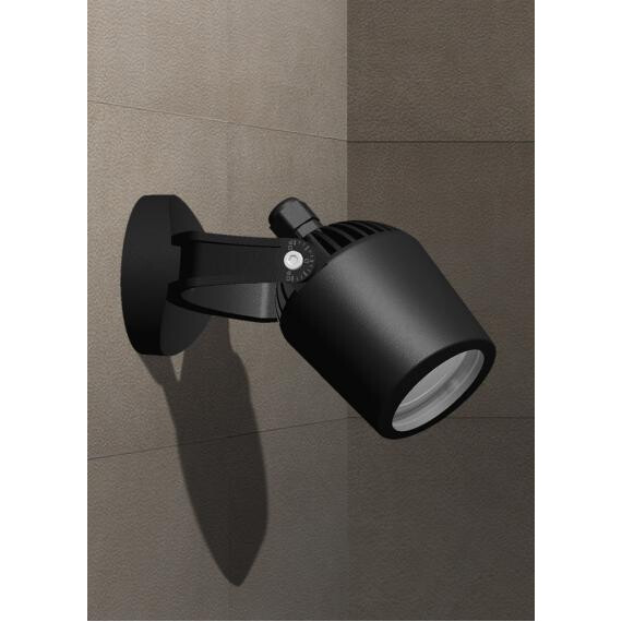 Фасаден прожектор MINITOMMY Fumagalli черен LED GU10 IP66 | Osvetlenieto.bg