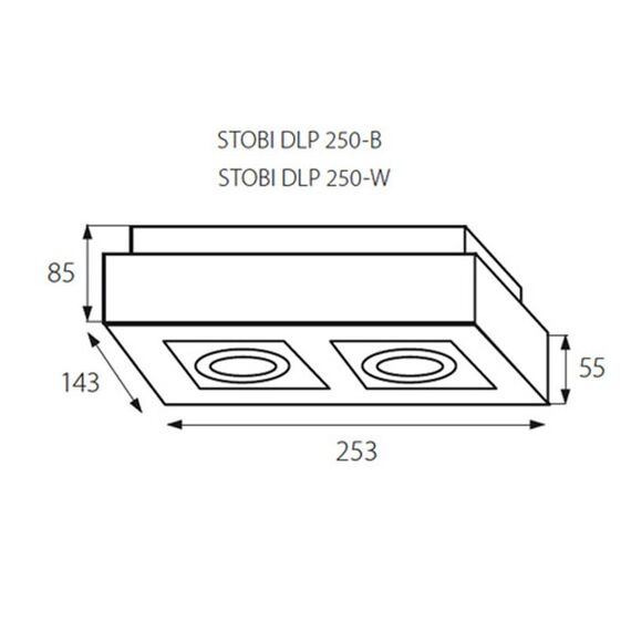 Луна за открит монтаж STOBI DLP 250-B 26832 Kanlux | Osvetlenieto.bg Луна за открит монтаж STOBI DLP 250-B 26832 Kanlux | Osvetlenieto.bg