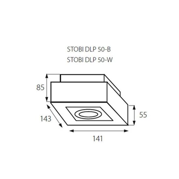 Луна за открит монтаж STOBI DLP 50-B 26830 Kanlux | Osvetlenieto.bg Луна за открит монтаж STOBI DLP 50-B 26830 Kanlux | Osvetlenieto.bg