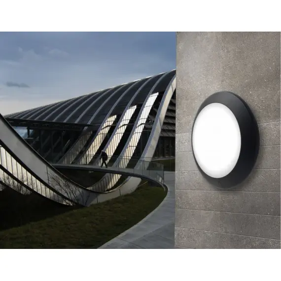 Плафон Berta Fumagalli черно опал E27 IP66 | Osvetlenieto.bg