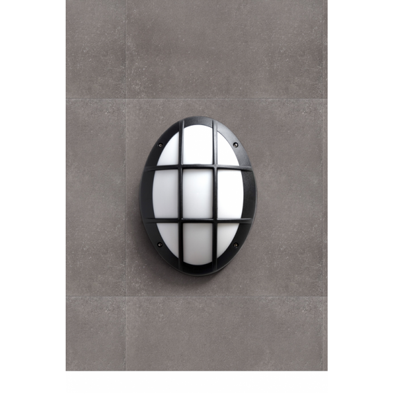 Плафон Danzi Fumagalli черен 1xE27 IP66 | Osvetlenieto.bg