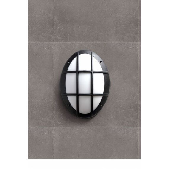 Плафон Danzi Fumagalli черен 1xE27 IP66 | Osvetlenieto.bg