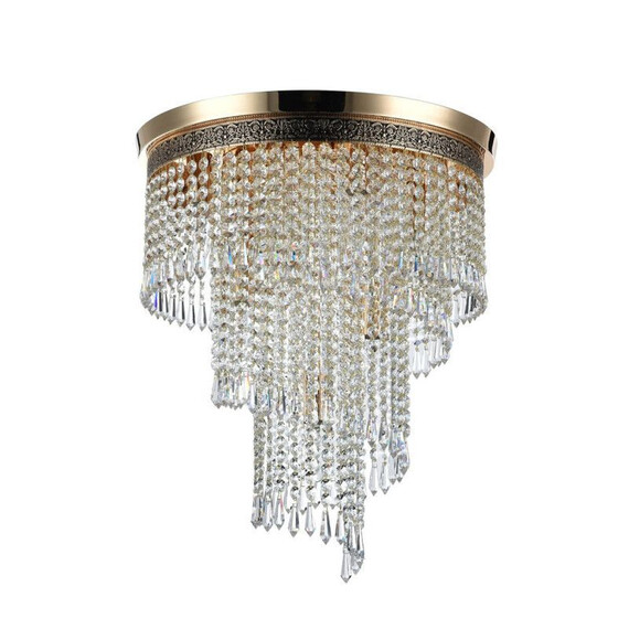 Кристален плафон Cascade Maytoni DIA522-CL-07-G 7xE14 | Osvetlenieto.bg