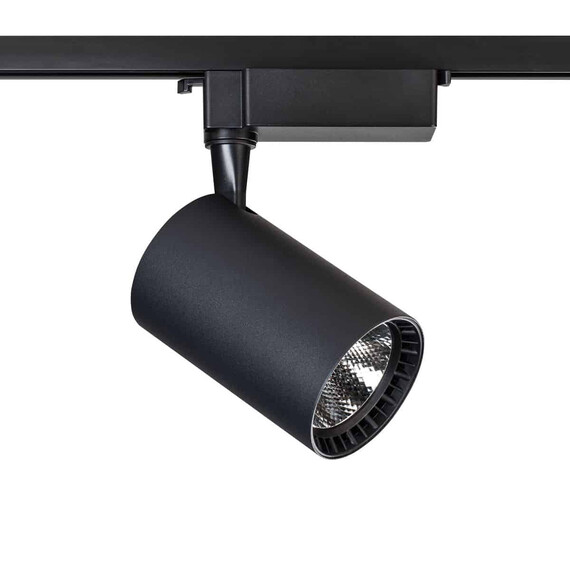 LED прожектор черен 2L шина Maytoni TR003-1-30W4K-B | Osvetlenieto.bg