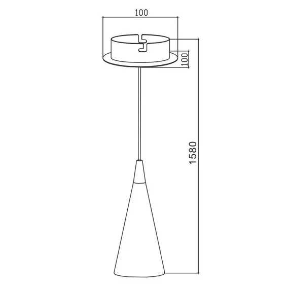 Пендел Nevill Maytoni P318-PL-01-W 1xGU10 | Osvetlenieto.bg