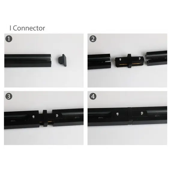 Прав конектор за тоководеща шина бял Maytoni TRA001C-11W | Osvetlenieto.bg