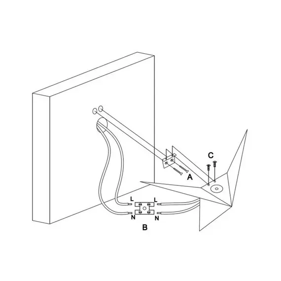 LED Аплик Trame Maytoni C808WL-L3B 3W | Osvetlenieto.bg