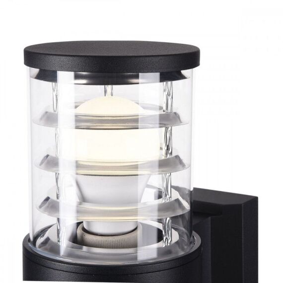 Фасаден аплик черен Bronx Maytoni O576WL-02B 2xE27 IP54 | Osvetlenieto.bg