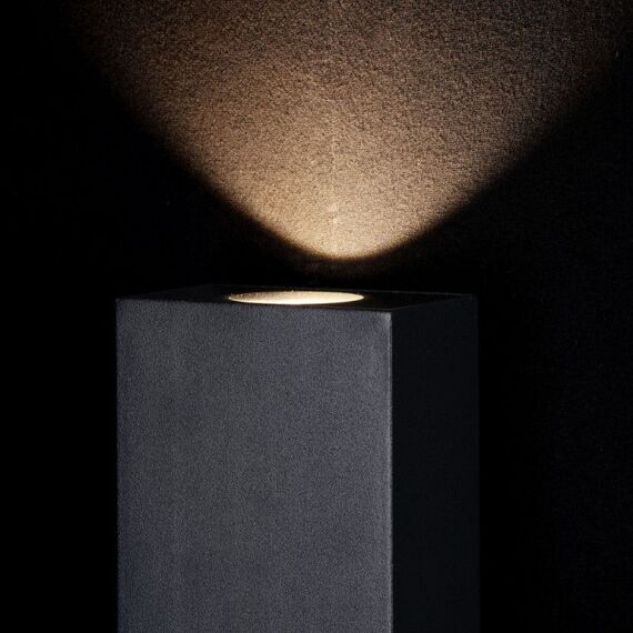 Фасаден аплик черен Times Square Maytoni O581WL-L6B 6W IP54 | Osvetlenieto.bg