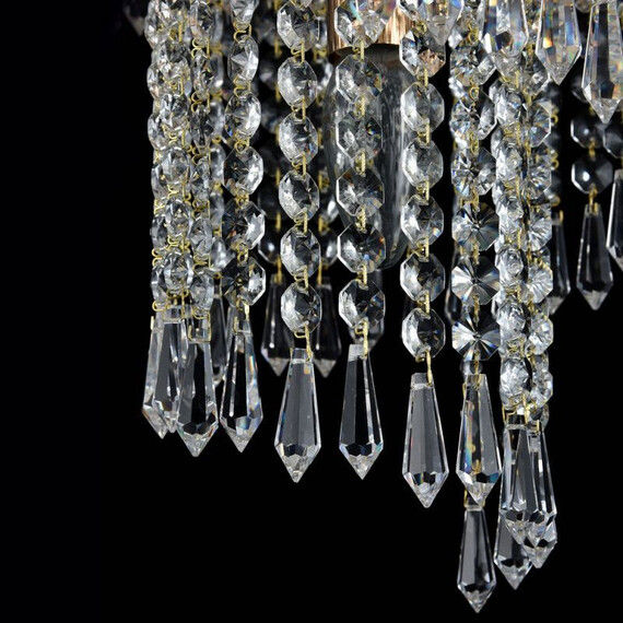 Кристален плафон Cascade Maytoni DIA522-CL-07-G 7xE14 | Osvetlenieto.bg
