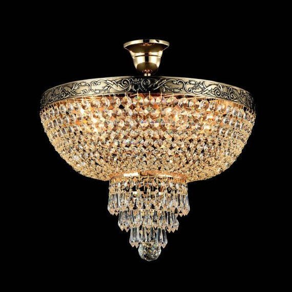 Кристален плафон Palace Maytoni DIA890-CL-05-G 5xE27 | Osvetlenieto.bg