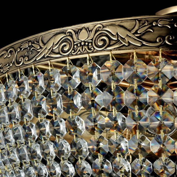 Кристален плафон Palace Maytoni DIA890-CL-18-G 18xE27 | Osvetlenieto.bg