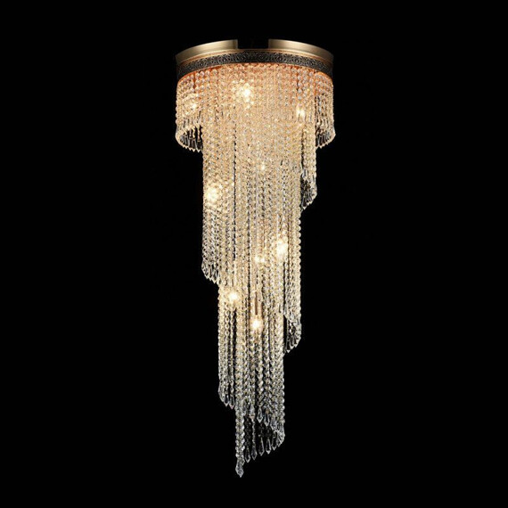 Кристален полилей Cascade Maytoni DIA522-CL-12-G 12xE14 | Osvetlenieto.bg
