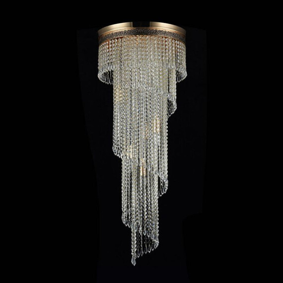 Кристален полилей Cascade Maytoni DIA522-CL-12-G 12xE14 | Osvetlenieto.bg