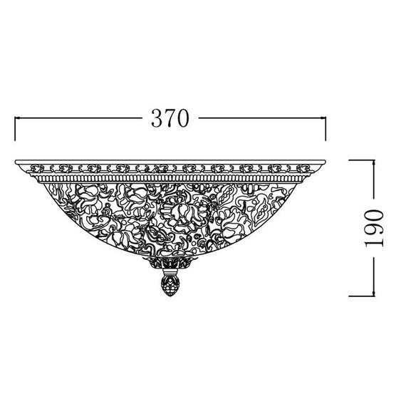 Плафон Pascal Maytoni C908-CL-03-R 3xE27 | Osvetlenieto.bg