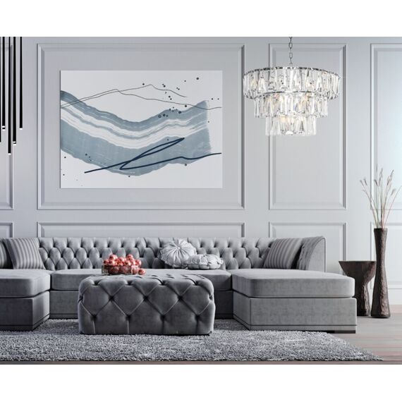 Кристален полилей Puntes MOD043PL-18CH Maytoni 18xE14 | Osvetlenieto.bg