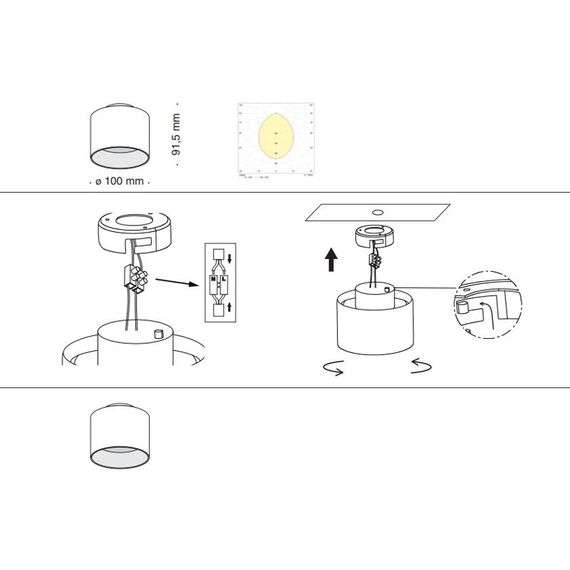 LED Луна за открит монтаж бяла Planet Maytoni C009CW-L12W | Osvetlenieto.bg