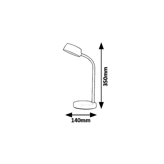 LED Работна лампа BERRY 6779 Rabalux 4.5W 4000K | Osvetlenieto.bg