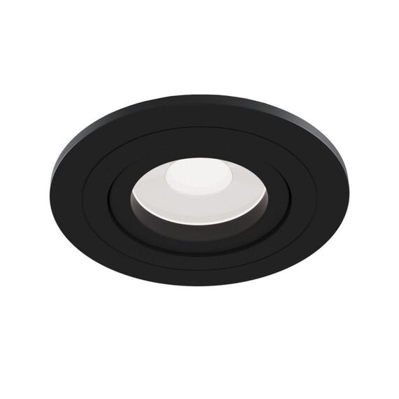 Луна за вграждане черна Atom Maytoni DL023-2-01B | Osvetlenieto.bg