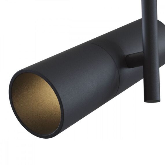 Модерен спот черен Elti Maytoni C020CL-01B GU10 | Osvetlenieto.bg