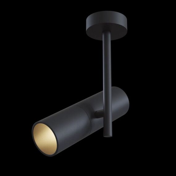 Модерен спот черен Elti Maytoni C020CL-01B GU10 | Osvetlenieto.bg