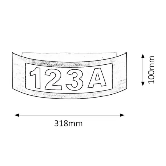 Фасаден аплик Innsbruck 8748 Rabalux 1x E27 | Osvetlenieto.bg