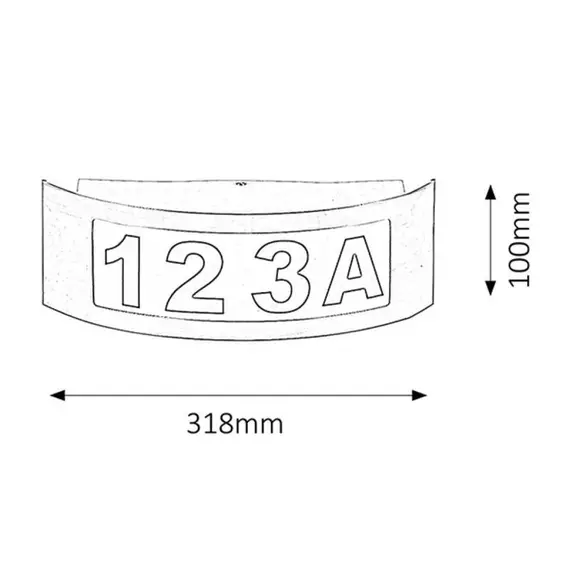 Фасаден аплик Innsbruck 8749 Rabalux 1x E27 | Osvetlenieto.bg