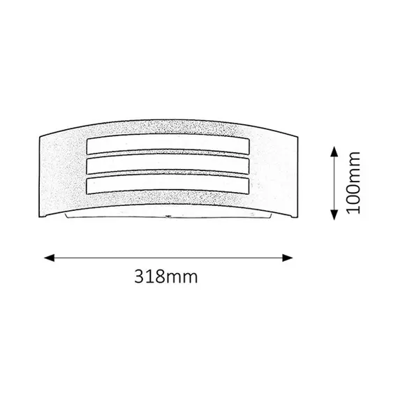 Фасаден аплик Roma 8409 Rabalux 1xE27 | Osvetlenieto.bg