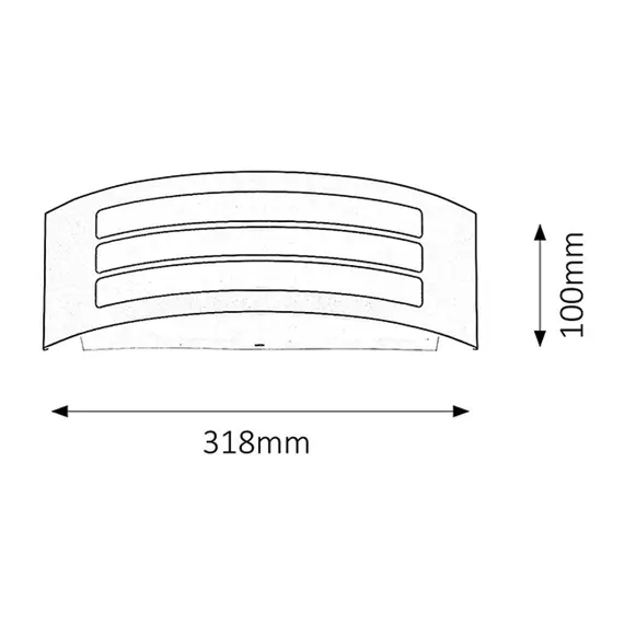 Фасаден аплик Roma 8776 Rabalux 1xE27 | Osvetlenieto.bg