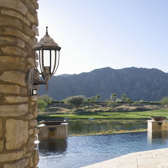 Фасаден аплик със сензор за движение Nizza 8458 Rabalux 1xE27 | Osvetlenieto.bg