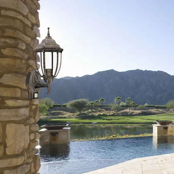 Фасаден аплик със сензор за движение Nizza 8458 Rabalux 1xE27 | Osvetlenieto.bg