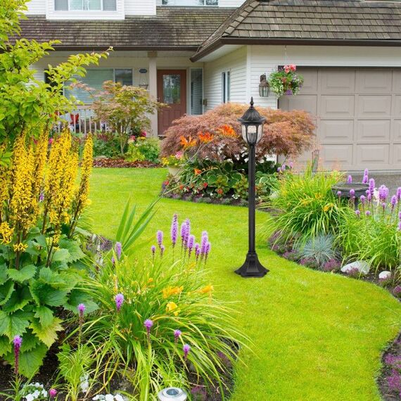 Градински стълб Milano 8345 Rabalux 1xE27 | Osvetlenieto.bg