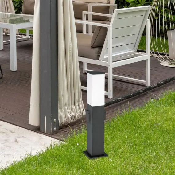 Градински стълб с контакти Bonn 8339 Rabalux 1xE27 | Osvetlenieto.bg