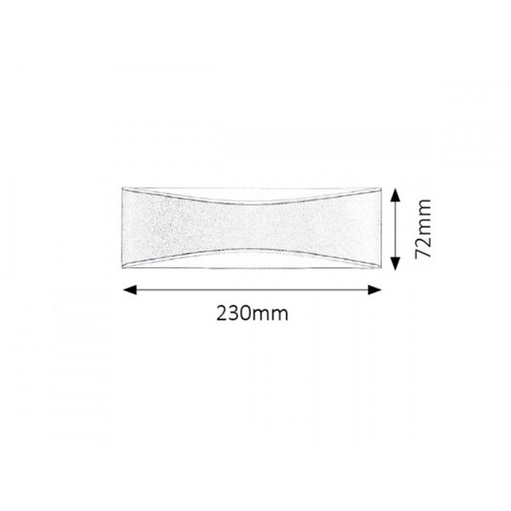 LED Фасаден аплик Birmingham 8795 Rabalux 10W 4000K | Osvetlenieto.bg