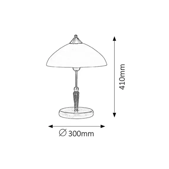 Настолна лампа Regina 8172 Rabalux 1xE14 | Osvetlenieto.bg