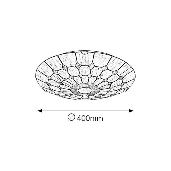Плафон Tiffany Marvel 8091 Rabalux 2xE27 | Osvetlenieto.bg Плафон Tiffany Marvel 8091 Rabalux 2xE27 | Osvetlenieto.bg