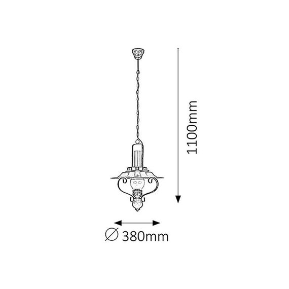 Полилей Enna 7870 Rabalux 1xE27 | Osvetlenieto.bg Полилей Enna 7870 Rabalux 1xE27 | Osvetlenieto.bg