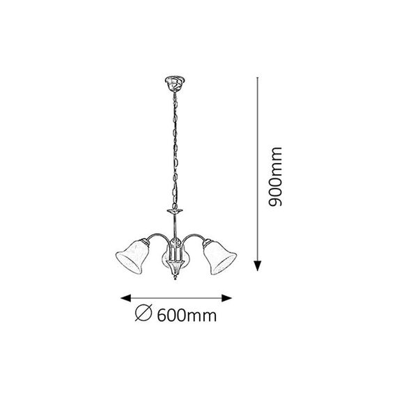 Полилей Francesca 7373 Rabalux 3xE14 | Osvetlenieto.bg Полилей Francesca 7373 Rabalux 3xE14 | Osvetlenieto.bg