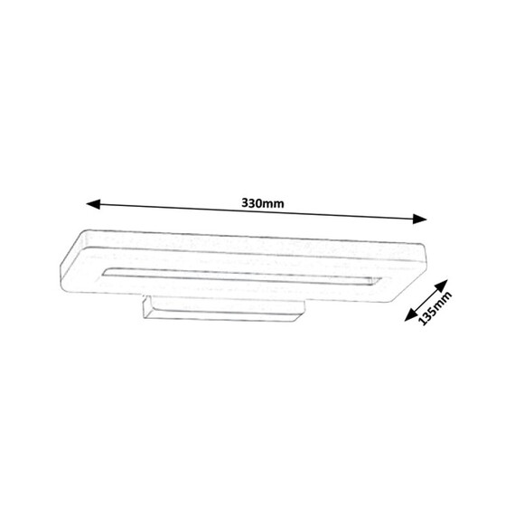 LED Аплик ALANA 5650RA 16W LED | Osvetlenieto.bg